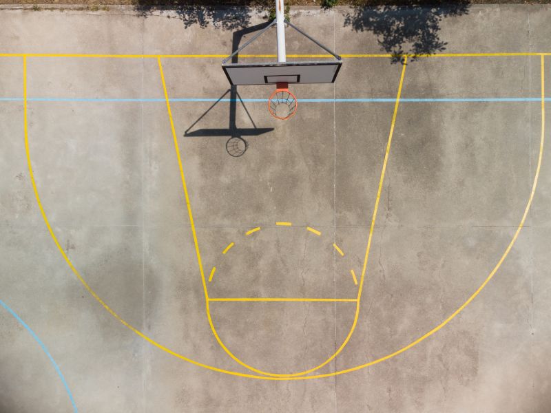 Basketball Court Installation