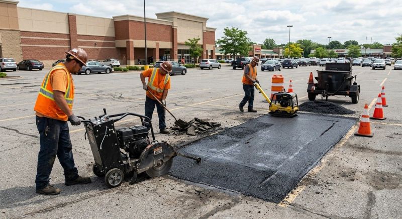 Parking Lot Repair in Los Angeles, CA