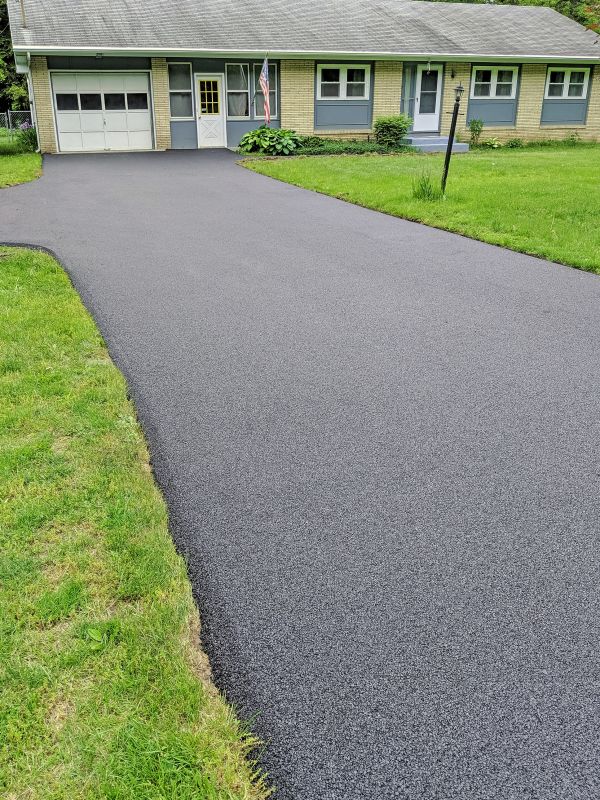 New Blacktop Driveway