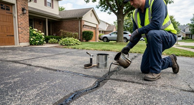 Road Crack Repair in Savannah, GA